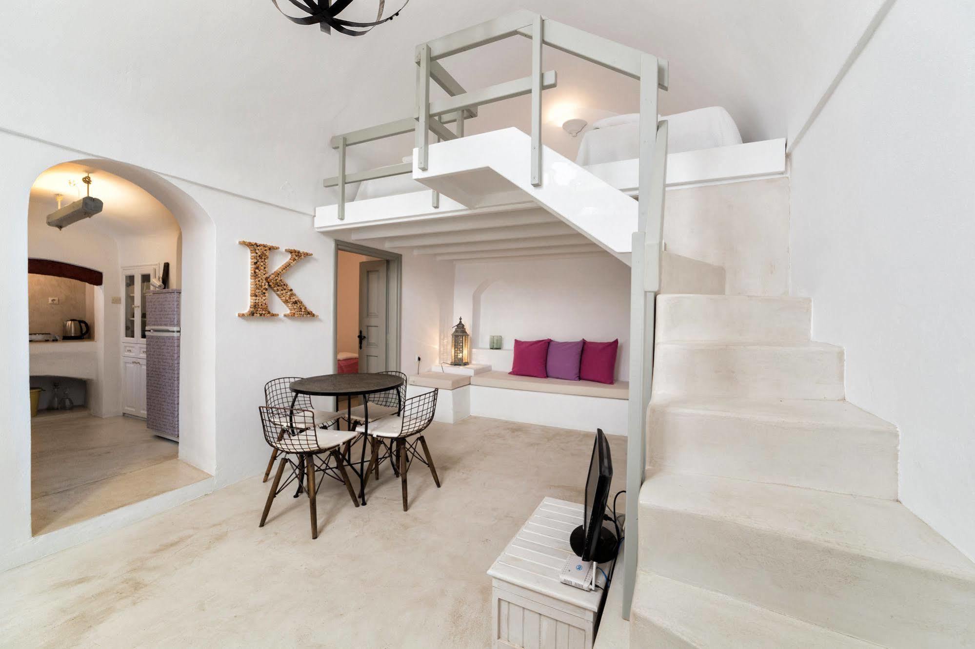 Kampanario Luxury Villa Megalochori  Esterno foto