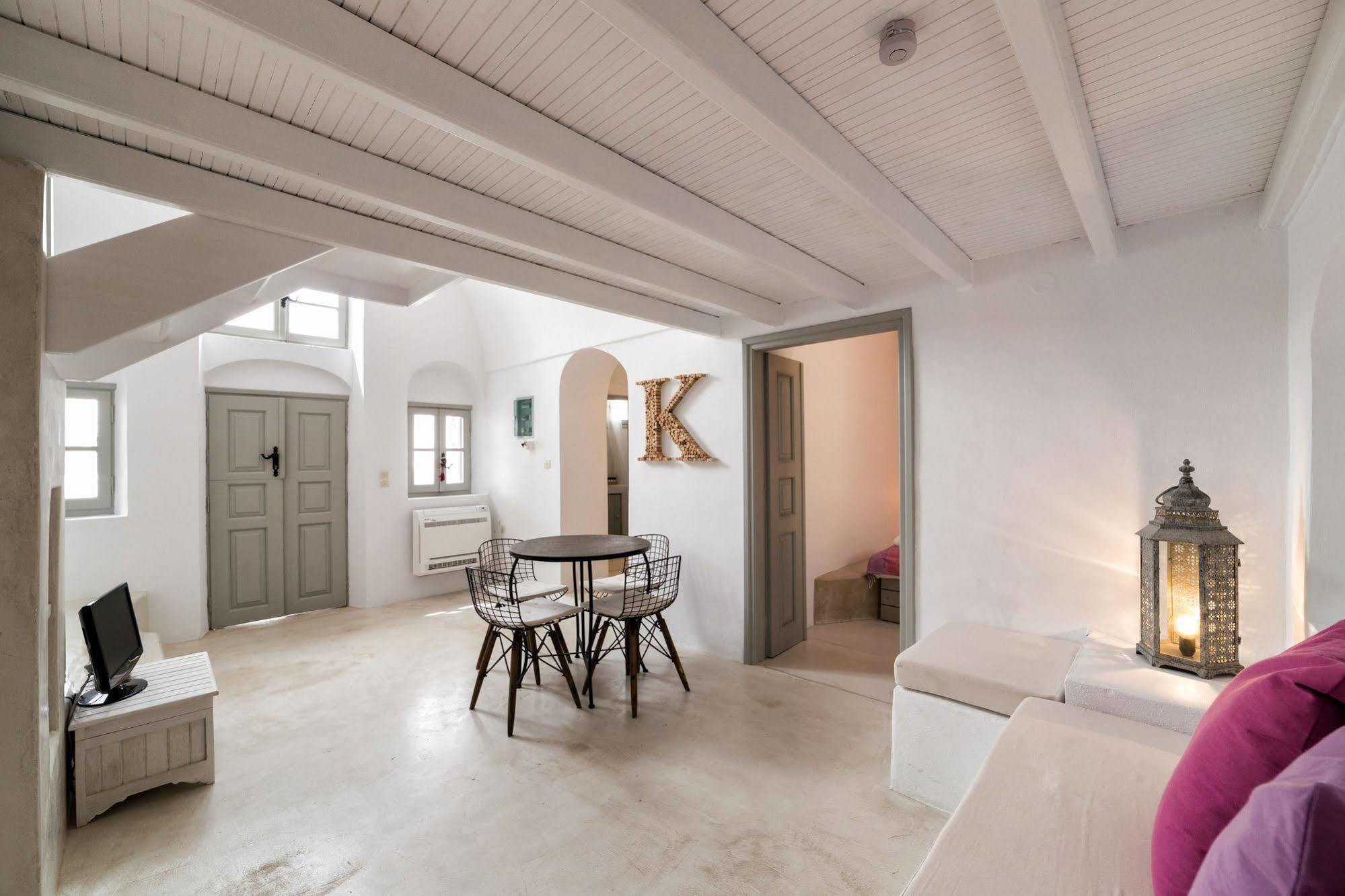 Kampanario Luxury Villa Megalochori  Esterno foto